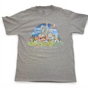 Y2K Walt Disney shirt "Where dreams come true" Large